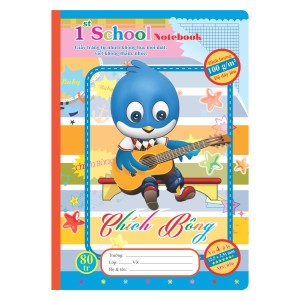 Vở 4 ô ly 1st School B5¯ 80 trang 100/76; MS: 056