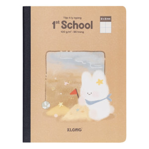 Tập học sinh 4 ly ngang 1st School My Pet Life A5 lỡ 96 trang 100/76 ; MS: 090