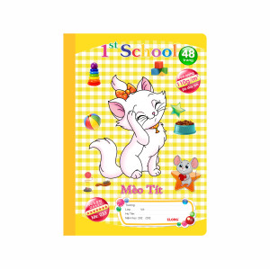 Vở 5 ô ly 1st School B5¯ 48 trang 110/92; MS: 033