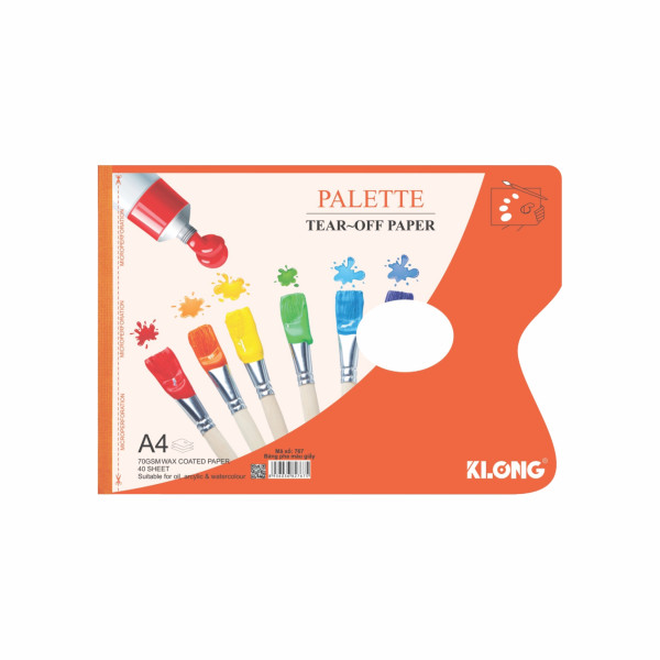 Bảng pha màu nước Palette A4 40 tờ 70/92; MS: 767