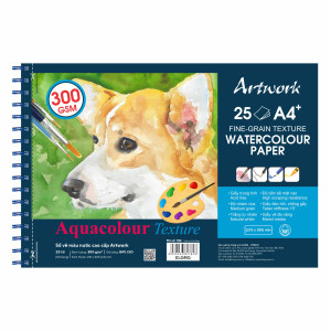 Sổ vẽ màu nước cao cấp A4+ 25 tờ 300 g/m²; MS: 782