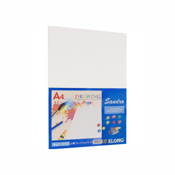 Giấy vẽ A4 20 tờ/tập 100/76; MS: 703